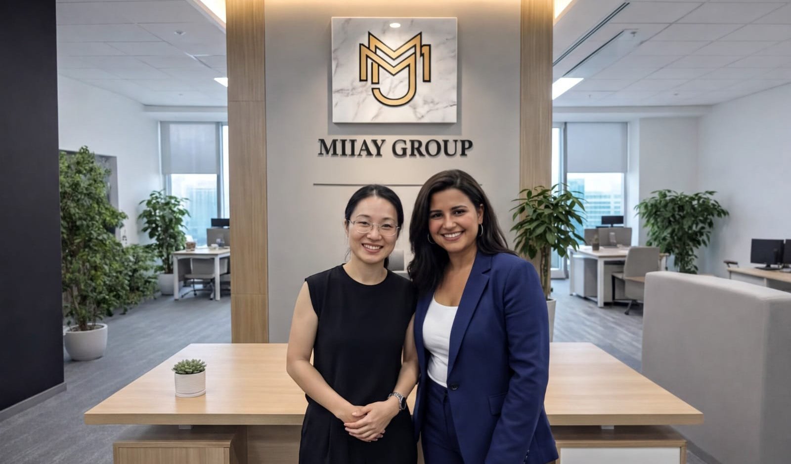L’équipe Mijay Group dans ses bureaux